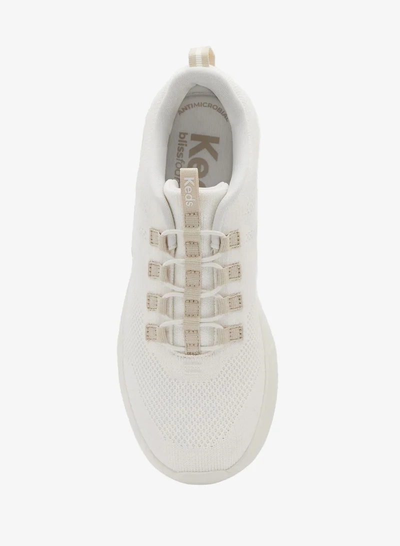 Keds Oatmeal Keds Women's BlissWalk Slip On Athletic Sneaker Cream for Women | Best Price UAE